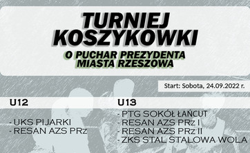 Turniej koszykówki o Puchar Prezydenta Miasta Rzeszowa