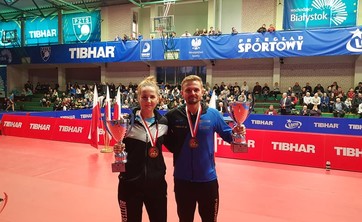 Medale podczas 88 Indywidualnych Mistrzostw Polski w tenisie stołowym